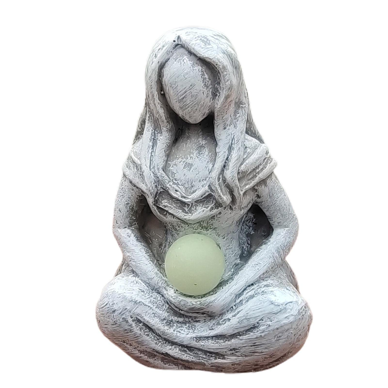 ZORQ Moon Goddess Figurines - Resin Creative Mother Earth Art Statue Figurines - Mother's Day Abstract Moon Goddess Statues Outdoor Decor For Home Decorations, Gifts