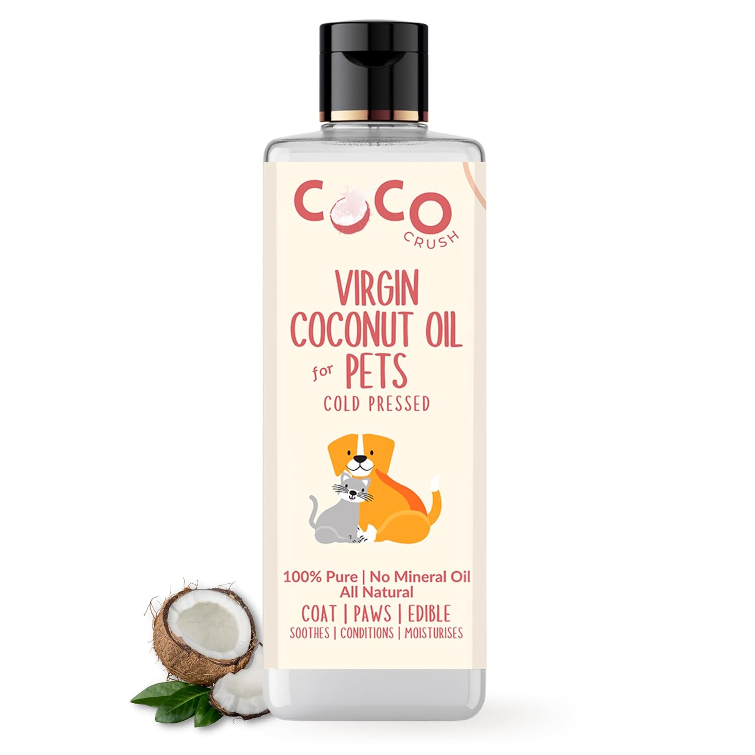 Buy COCO CRUSH 100 Organic Virgin Coconut Oil for Pets for Dogs