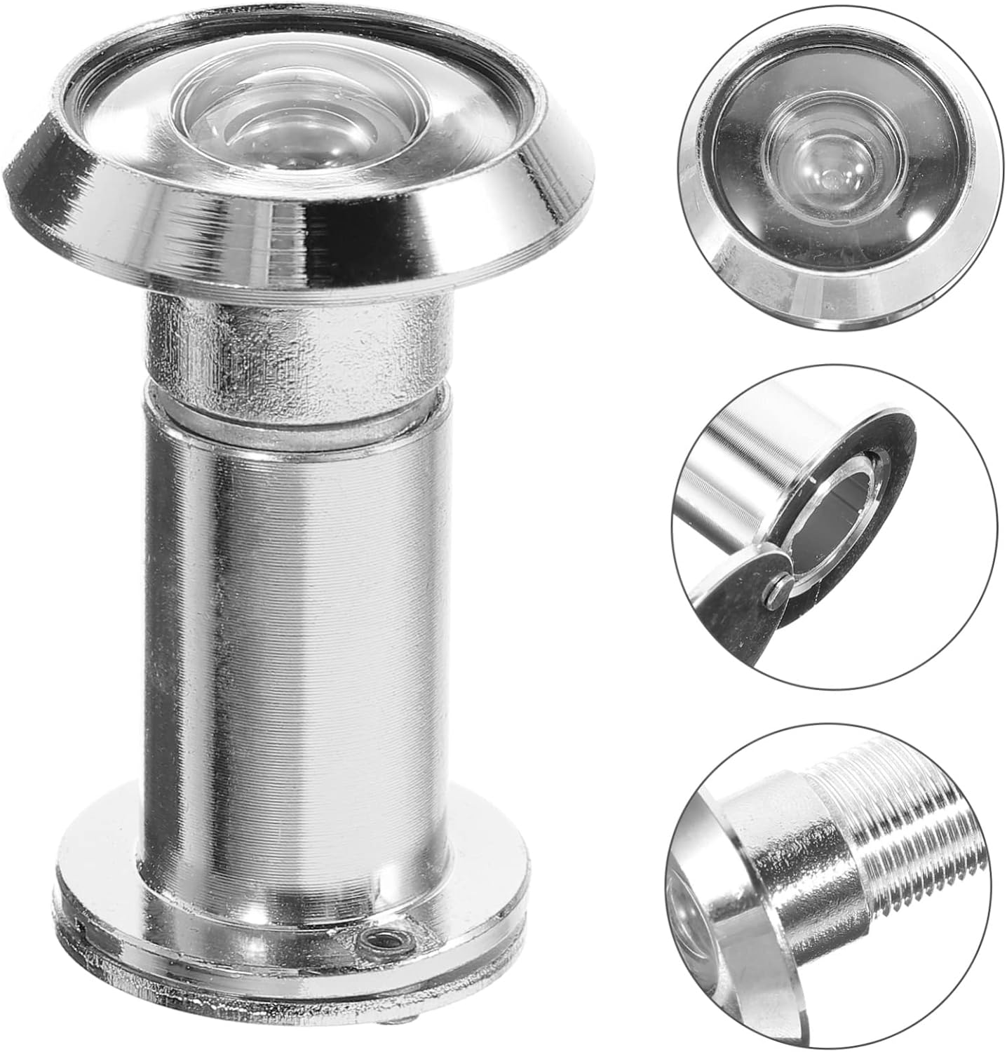 Door Peephole Replacement Theft Device High-Definition Cat Eye Viewer Front Door Safety Privacy Cover