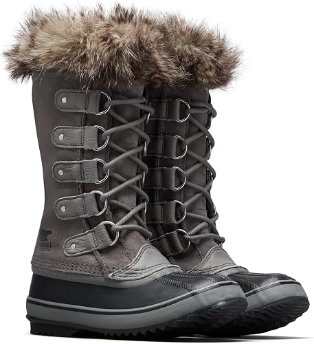 Sorel Joan of Arctic Waterproof bottes d'hiver imperméables pour femme, Gris (Qu