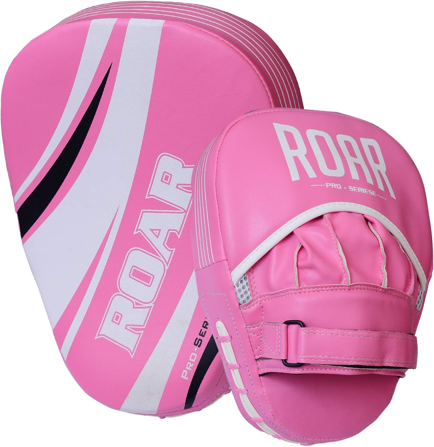 Roar Curved Boxing Focus Pads MMA Punching Mitts Hook and Jab Hand Pads Training