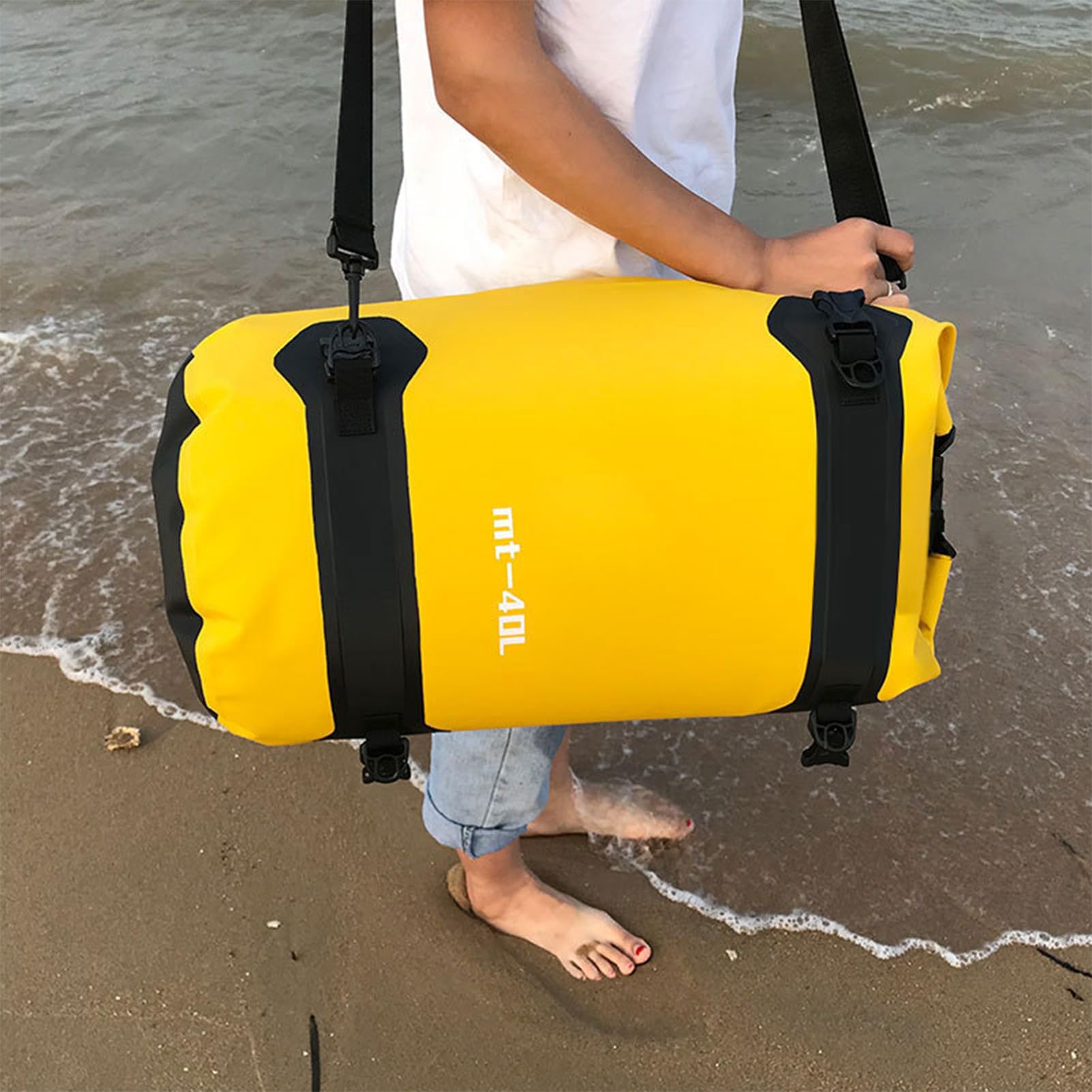Torba Tylna Motocyklowa Wodoodporny Organizer Do Przechowywania 40 l | Torba Do Przechowywania Dla Jednośladów do Motocykla i Roweru, do Jazdy i Turystyki, na Outdoor, dla Kasku, Sprzętu,