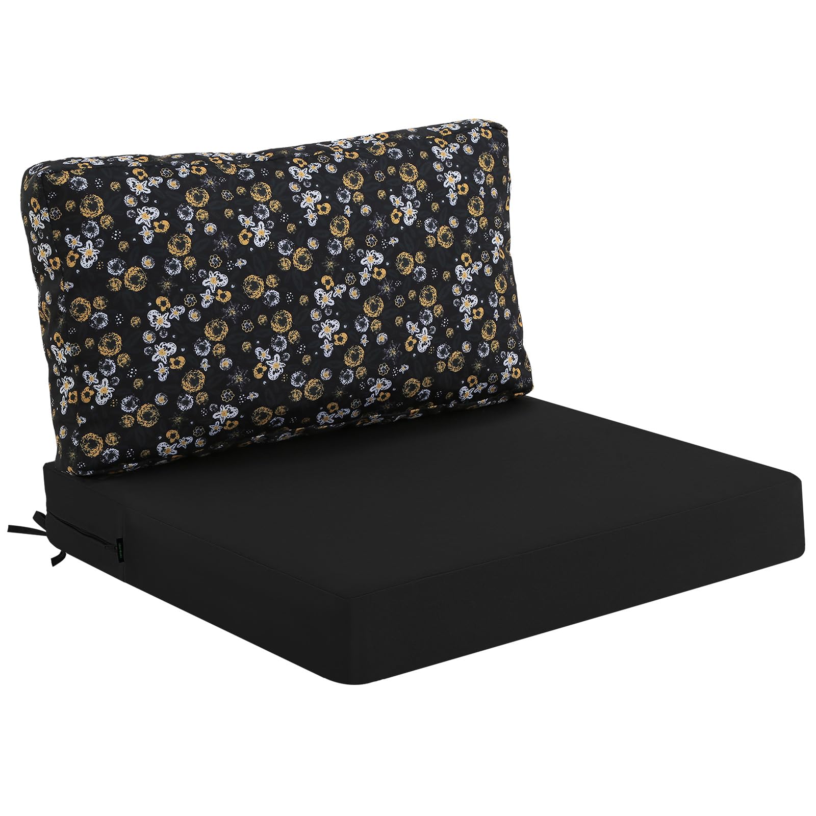 idee-home Outdoor Cushions for Patio Furniture, Outdoor Seat Cushion, Waterproof Hampton Bay Deep Seat Replacement Couch Chair Cushions for Garden