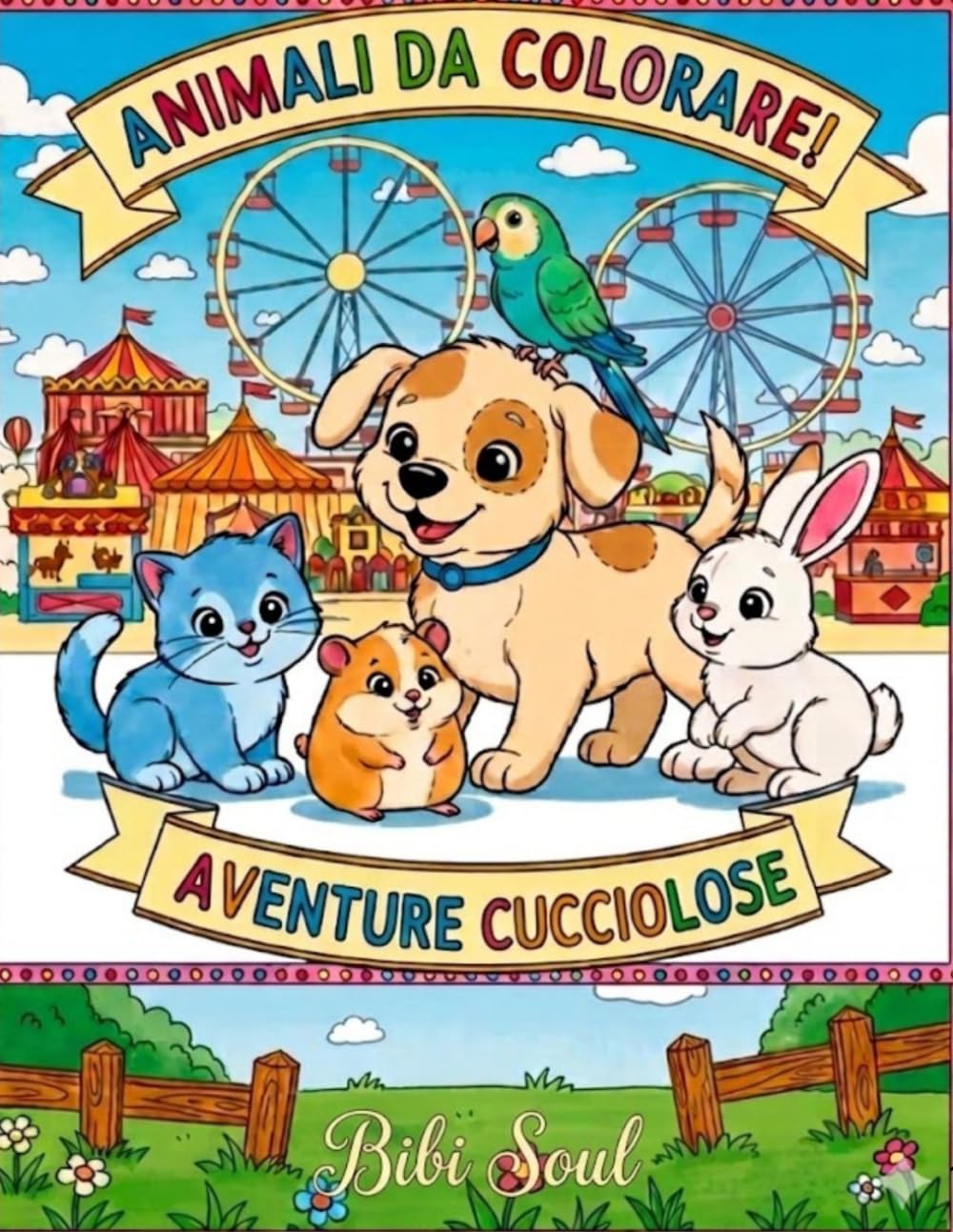 Animali da Colorare: Avventure Cucciolose