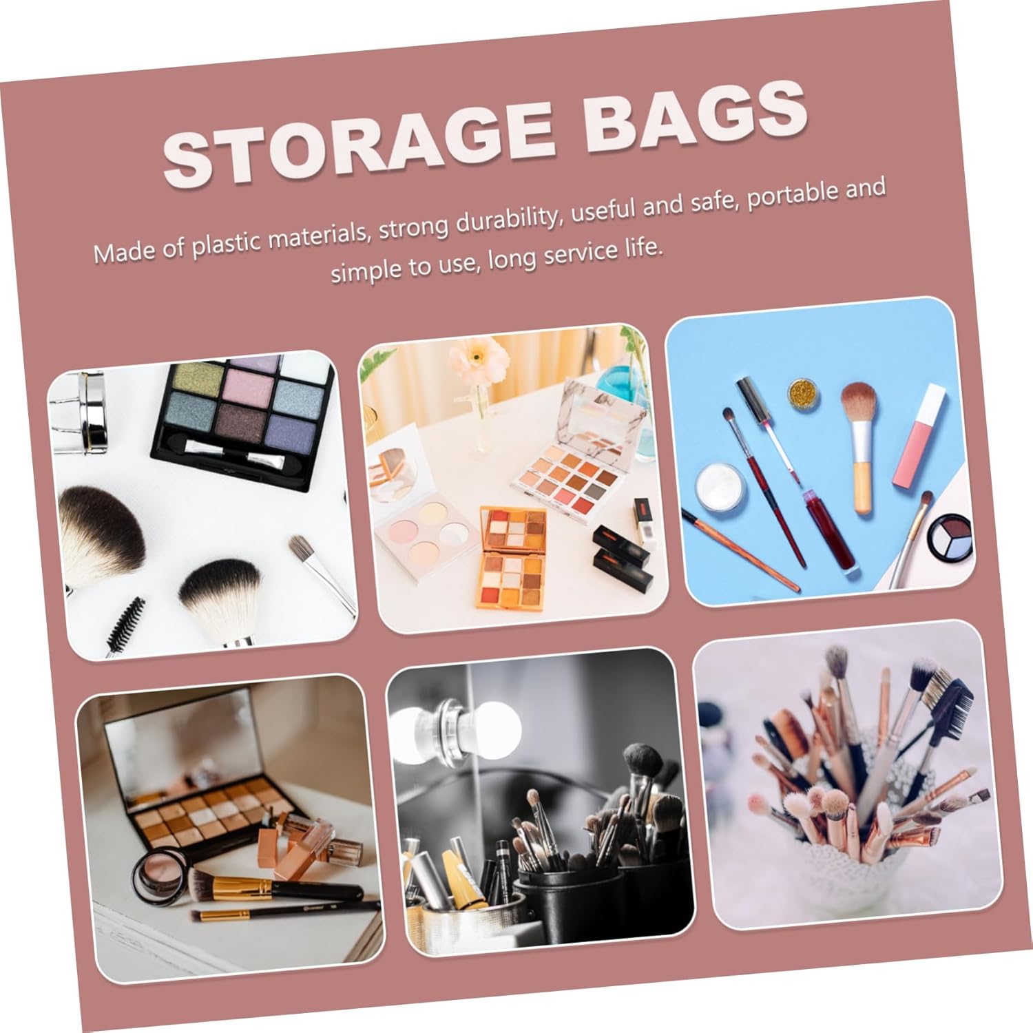 VICASKY Portable Makeup Carrying Case Lightweight and Stylish Makeup Organizer Suitcase for Travel Capacity Design Durable Material for Womens Cosmetics