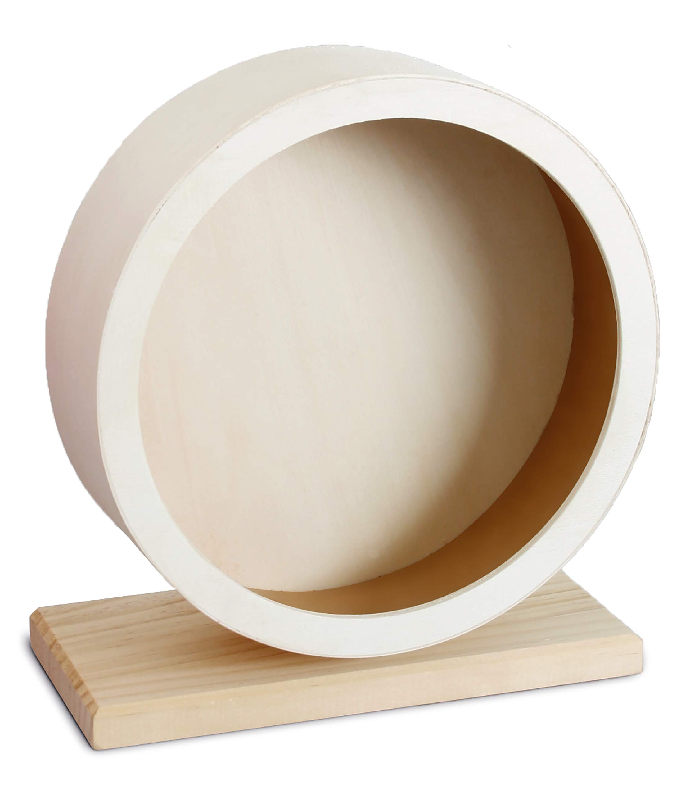 Dehner Kleintierzubehör Laufrad Motion, Ø 20 cm, Holz, natur