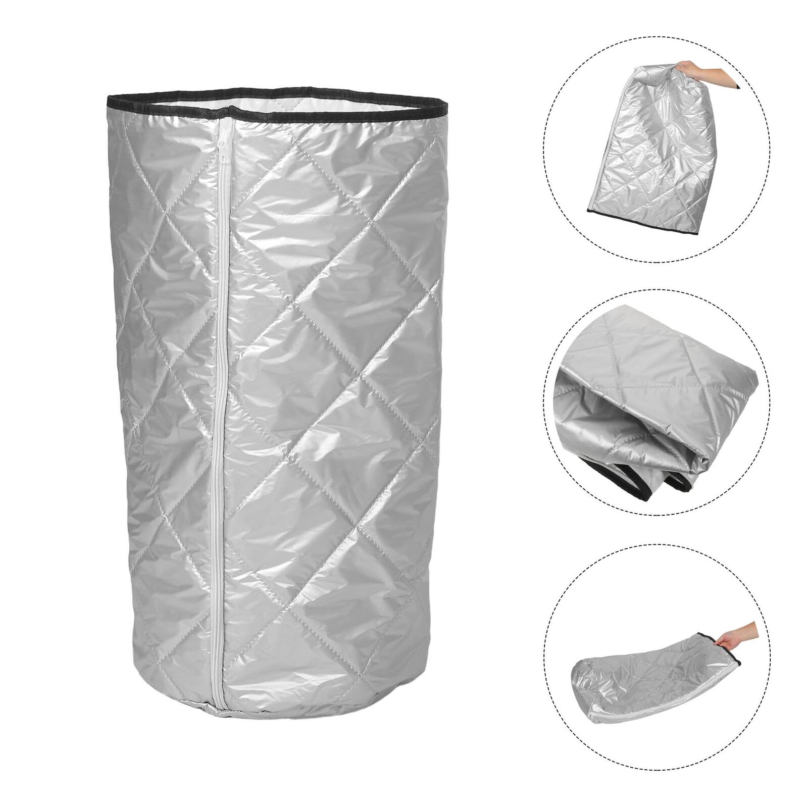 Copertura Bombola Gas Esterno Resistente All'acqua e Protezione Termica Oxford Imbottitura in Cotone Colore Casuale per Picnic e Uso All'aperto