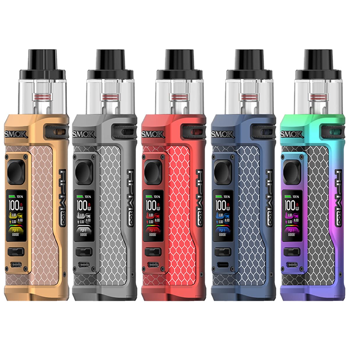 Smok RPM 100 Kit 6ml 100W Pod System Kit Farbe Rot