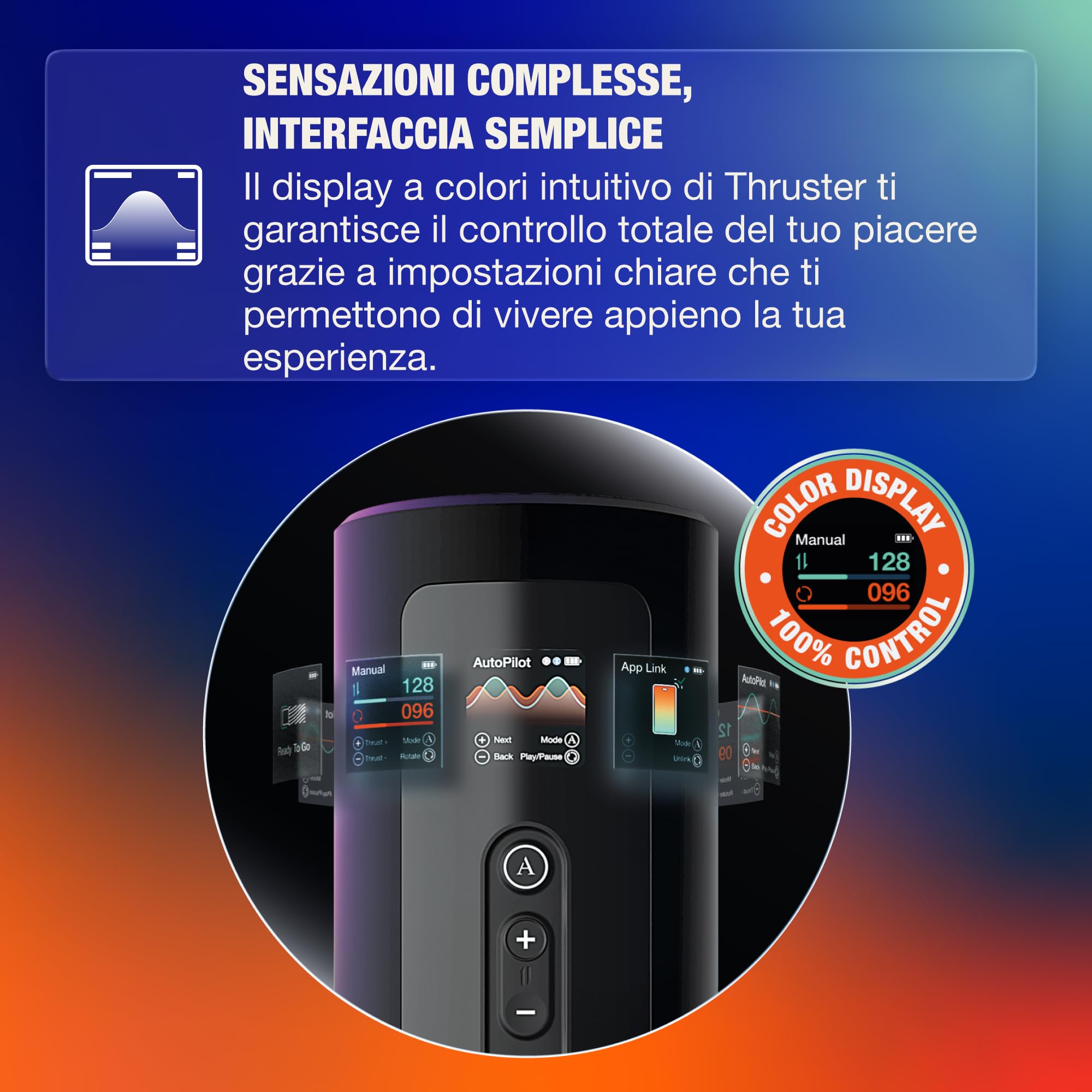 Arcwave Thruster Masturbatore Automatico e Rotante per Uomo | Rotazione 360° | 200 Movimenti | Sleeve per Pene | Pocket Pussy in Silicone | Sex Toy per Adulti | Stroker con App Sync | Ricaricabile