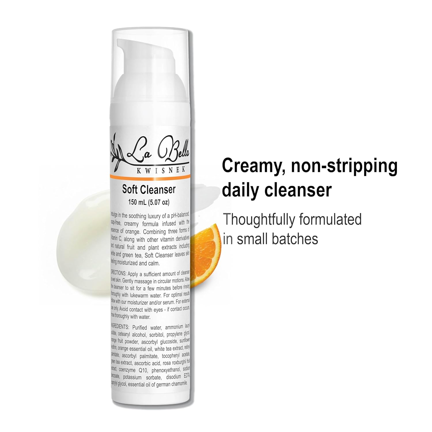 Soft Cleanser - Gentle Soothing Non-foaming Cream Cleanser with Vitamin C - Image 2