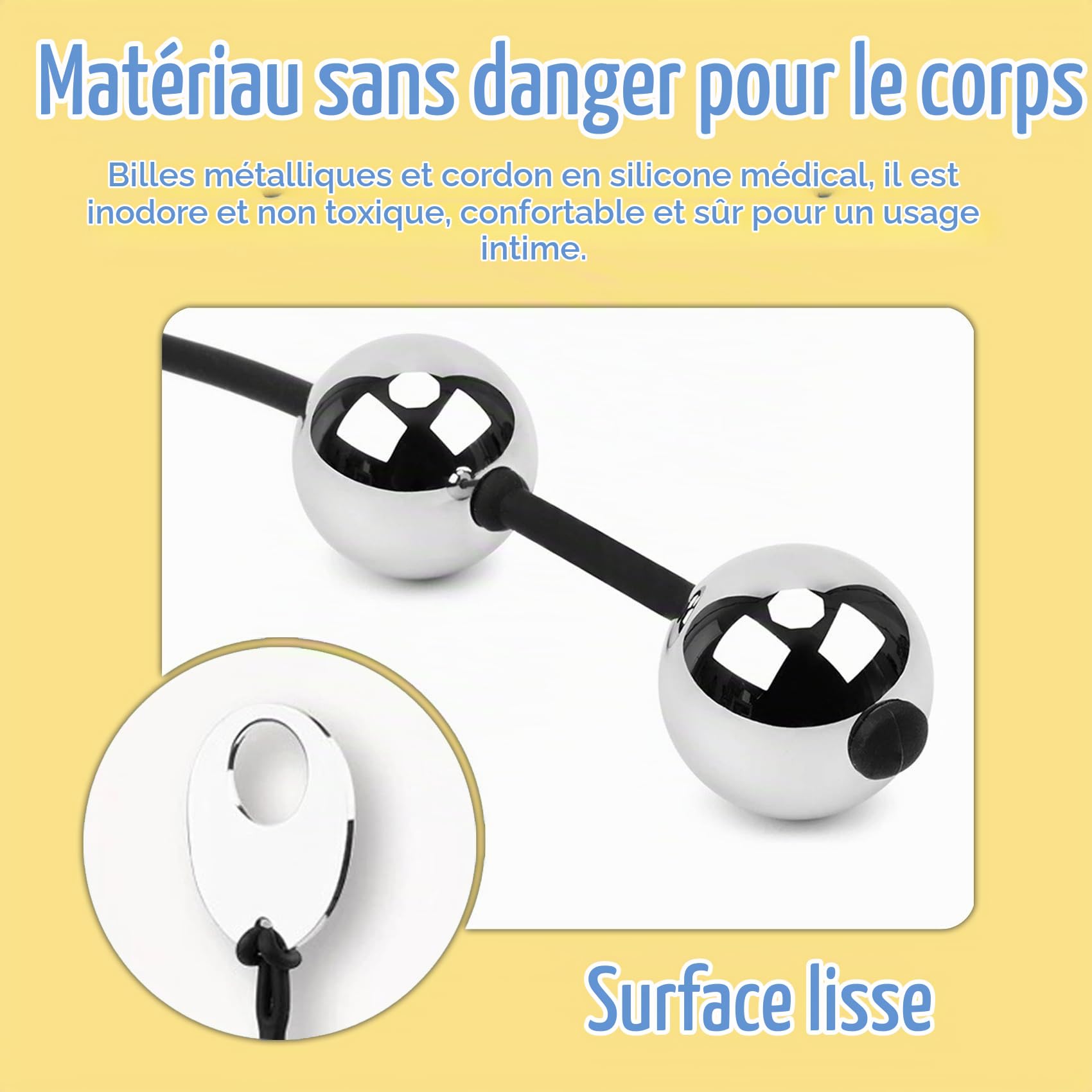 Boules Anales En Métal Plug Anal Pour Femme Entraînement Anal De Geisha Chaîne Anale Cordon Serrage Silicone Avec 5 Perles Homme Jouets Anaux Fétichistes Masturbateur