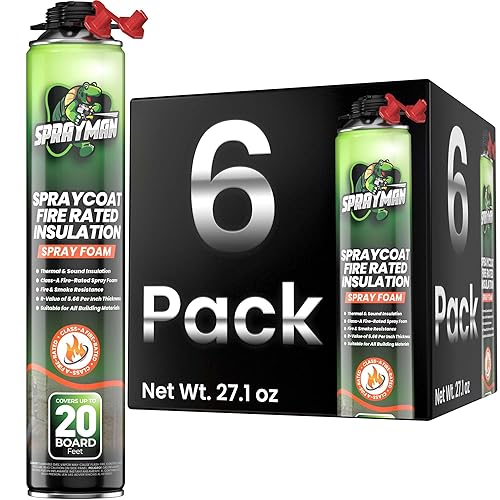 Miniatura 14 de Pistola de dispensación de espuma Sprayman - (1 paquete) Espuma de spray de precisión para aislamiento y sellado, pistola de espuma expandible