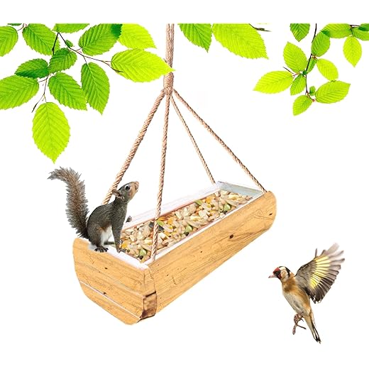LIVEONCE Wall Mounted Bamboo Feeder - Pack of 1