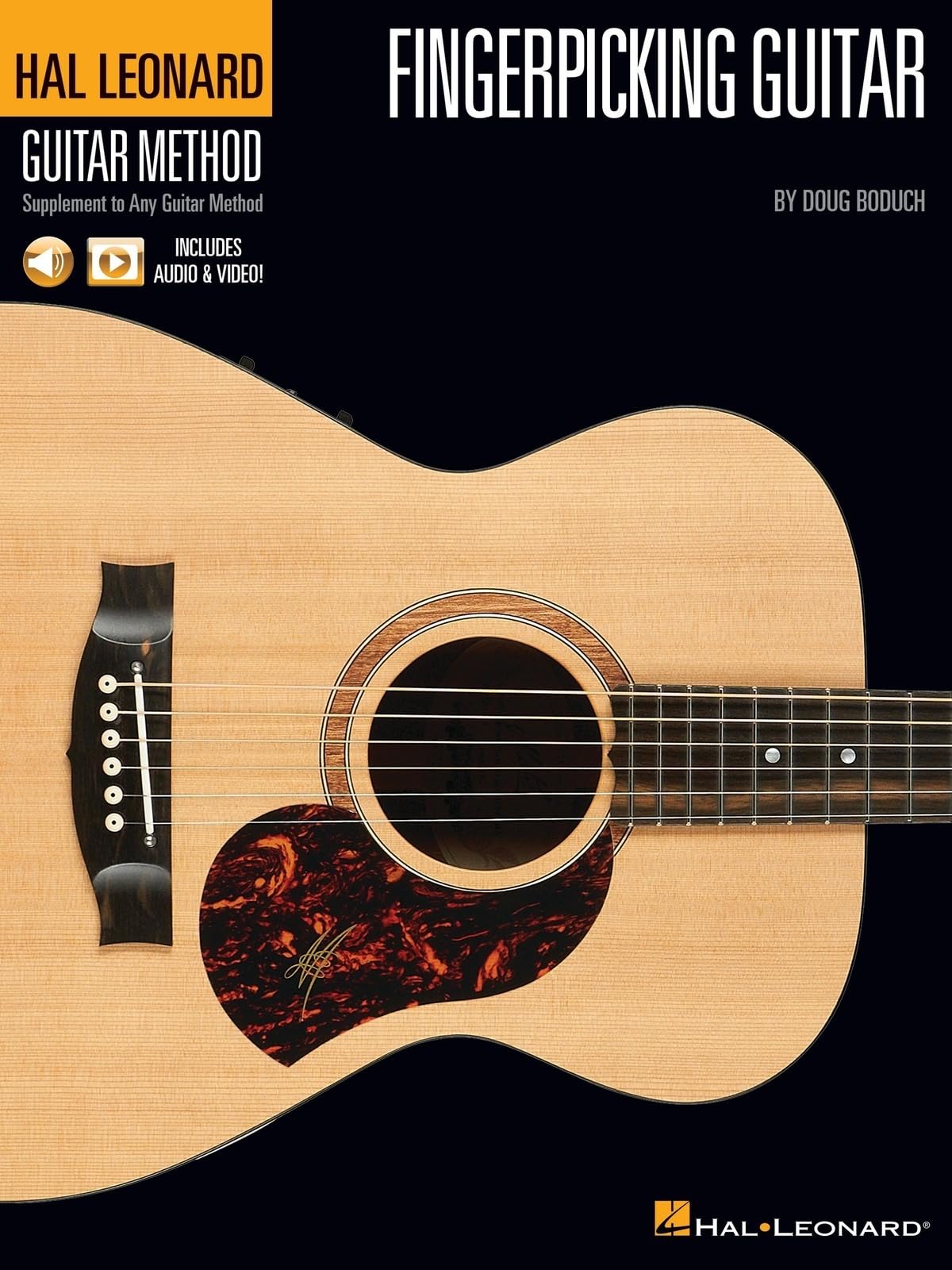 Hal Leonard Fingerpicking Guitar Method. Includes Audio & Video! Book/Media-Online