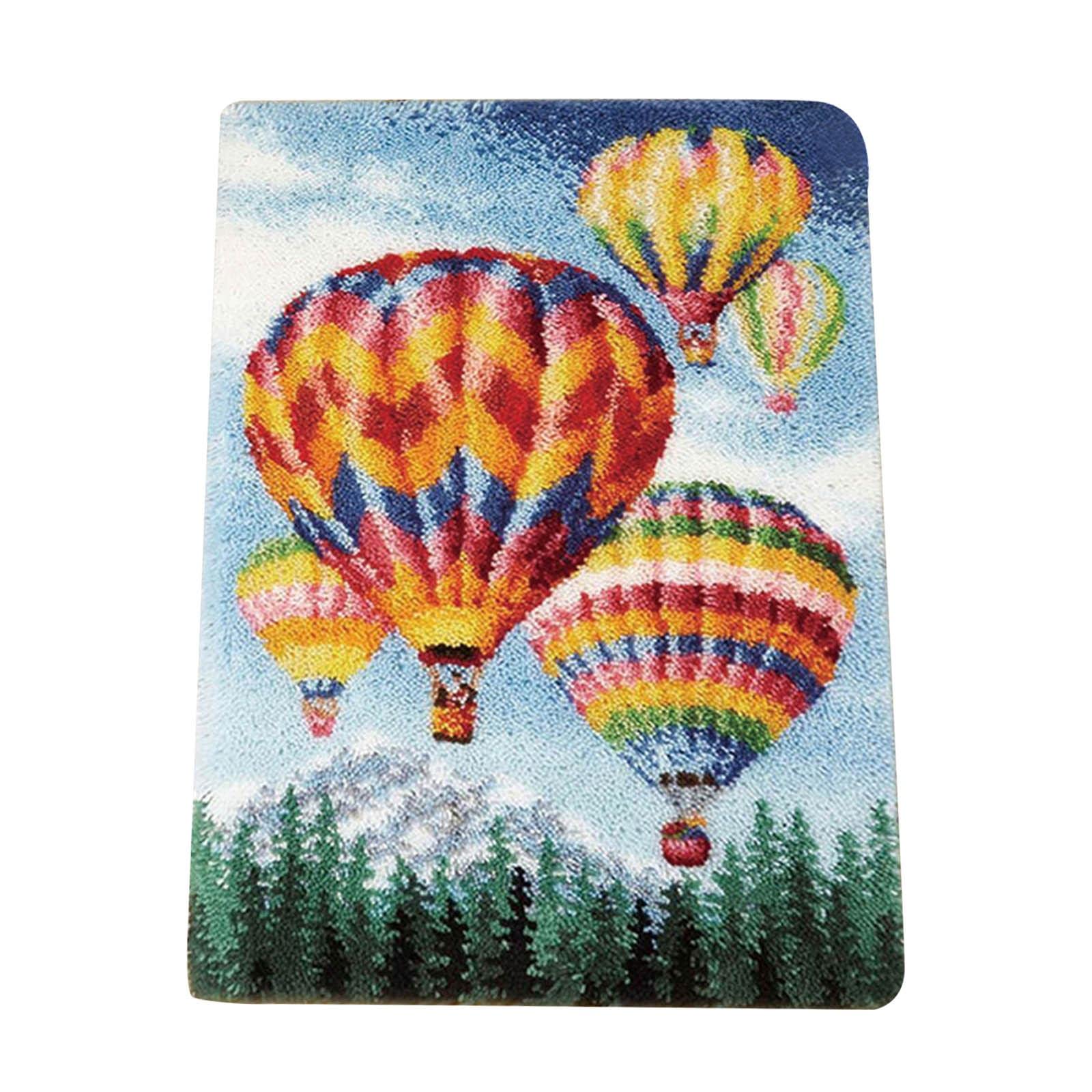UJEAVETTE® Latch Hook Rug Kits Embroidery Carpet Tapestry Handmade Cushion Crochet Hook-picture-31