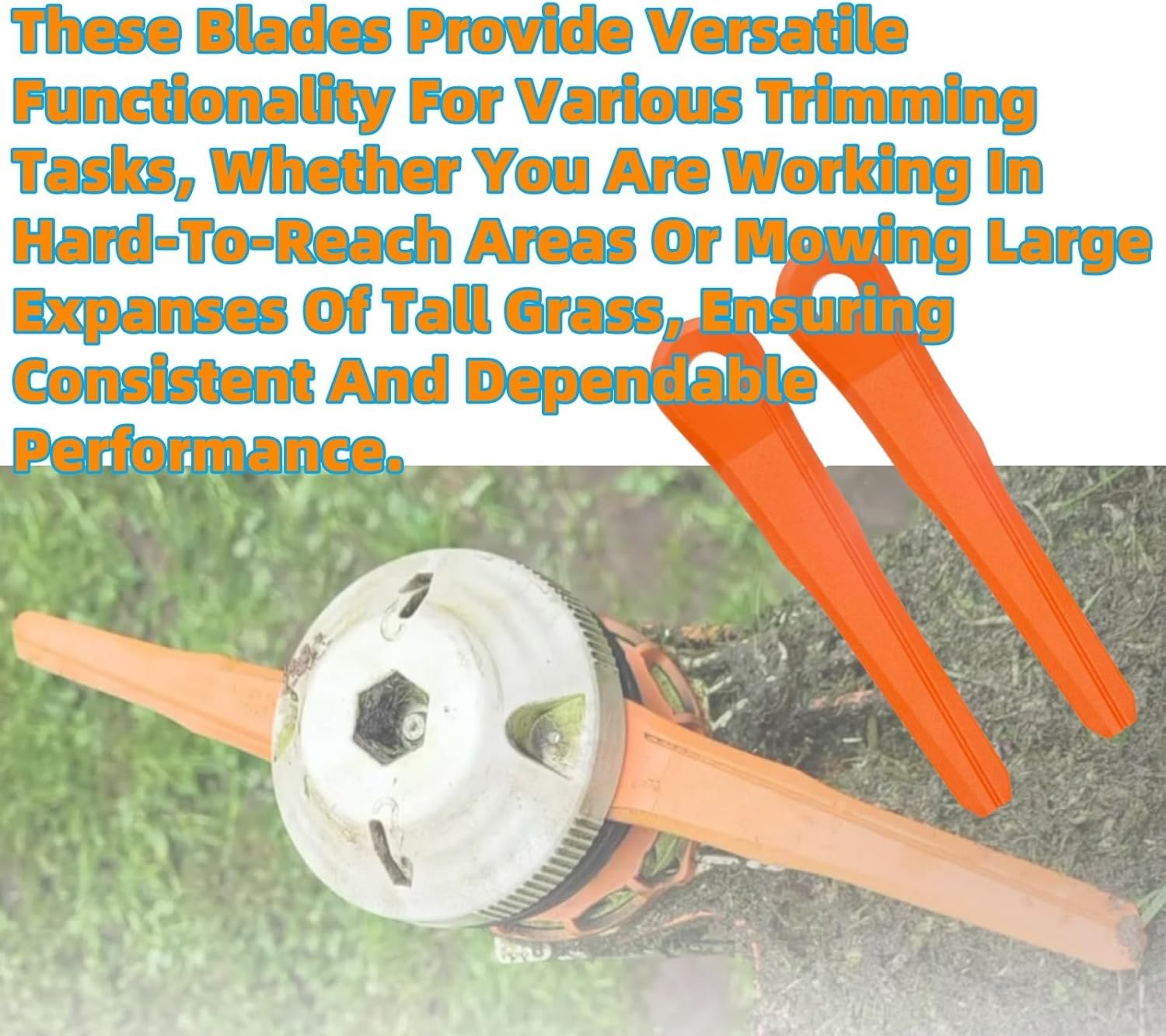 Paquete de 18 Cuchillas de Repuesto de plástico 4002 007 1000 para Stihl Polycut 6-2, 6-3, 7-3, 28-2, 48-2 Weed Eater Trimmer Head 40020071000