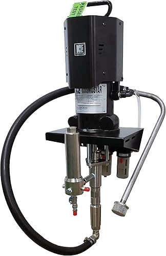 Miniatura 10 de Cosmostar AX1300 Pulverizador neumático sin aire 301, presión máxima de trabajo de fluidos 3600 PSI, spray de pintura de alta eficiencia, máquinas