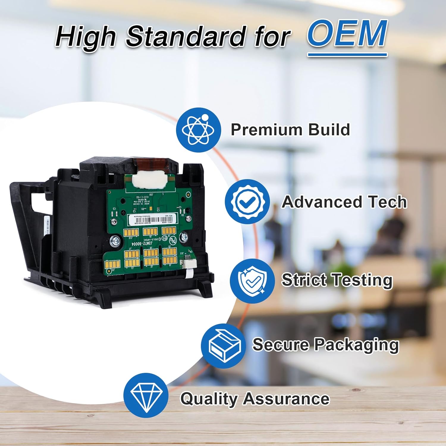 950/951 Printhead Replacement for HP 950/951 Printhead Compatible with HP Officejet Pro 8100 8600 8610 8620 8650 8630 8625 8635 8640 8700 250DW 251DW 276DW Printer