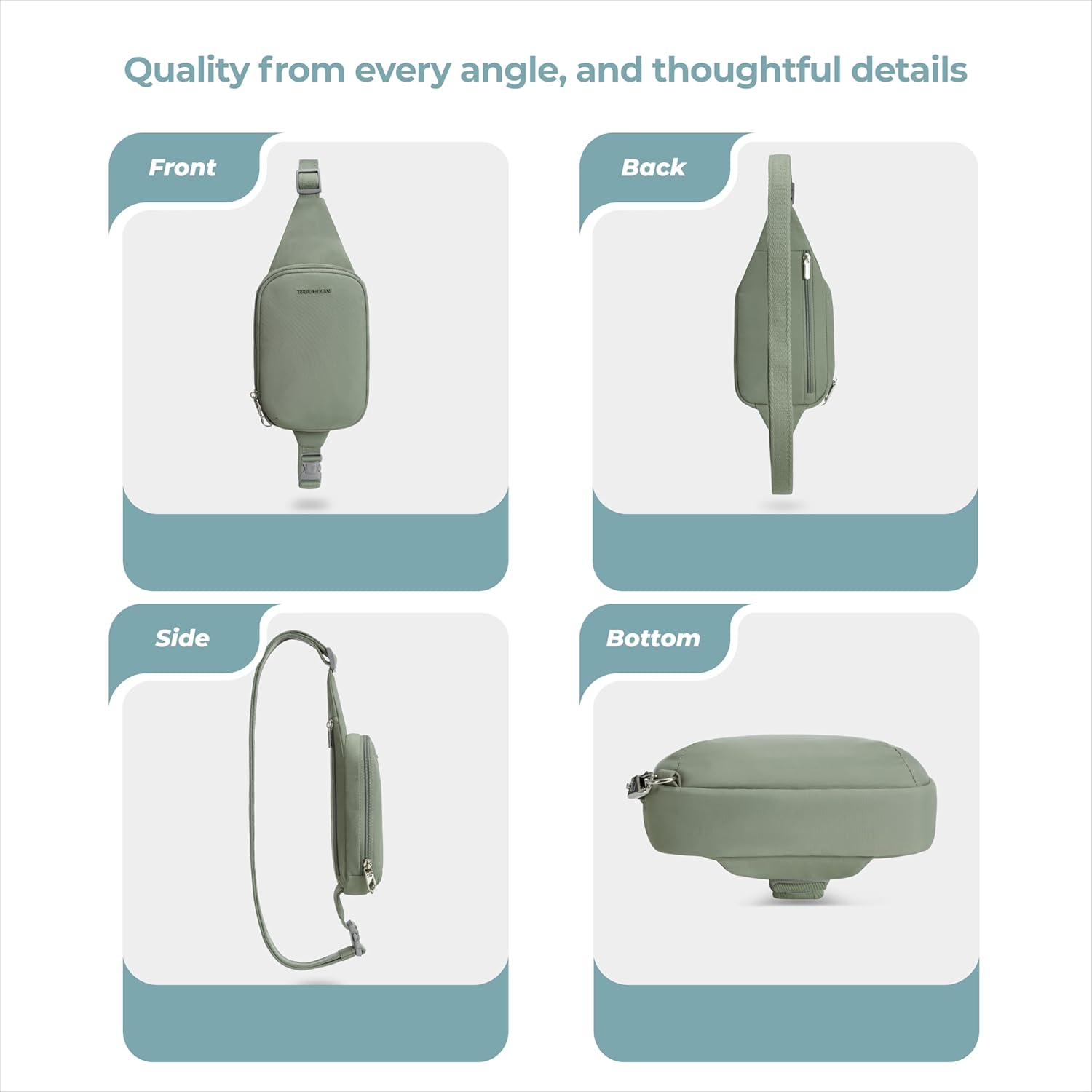 Travelon Anti-Theft Roam Compact Sling - Image 5