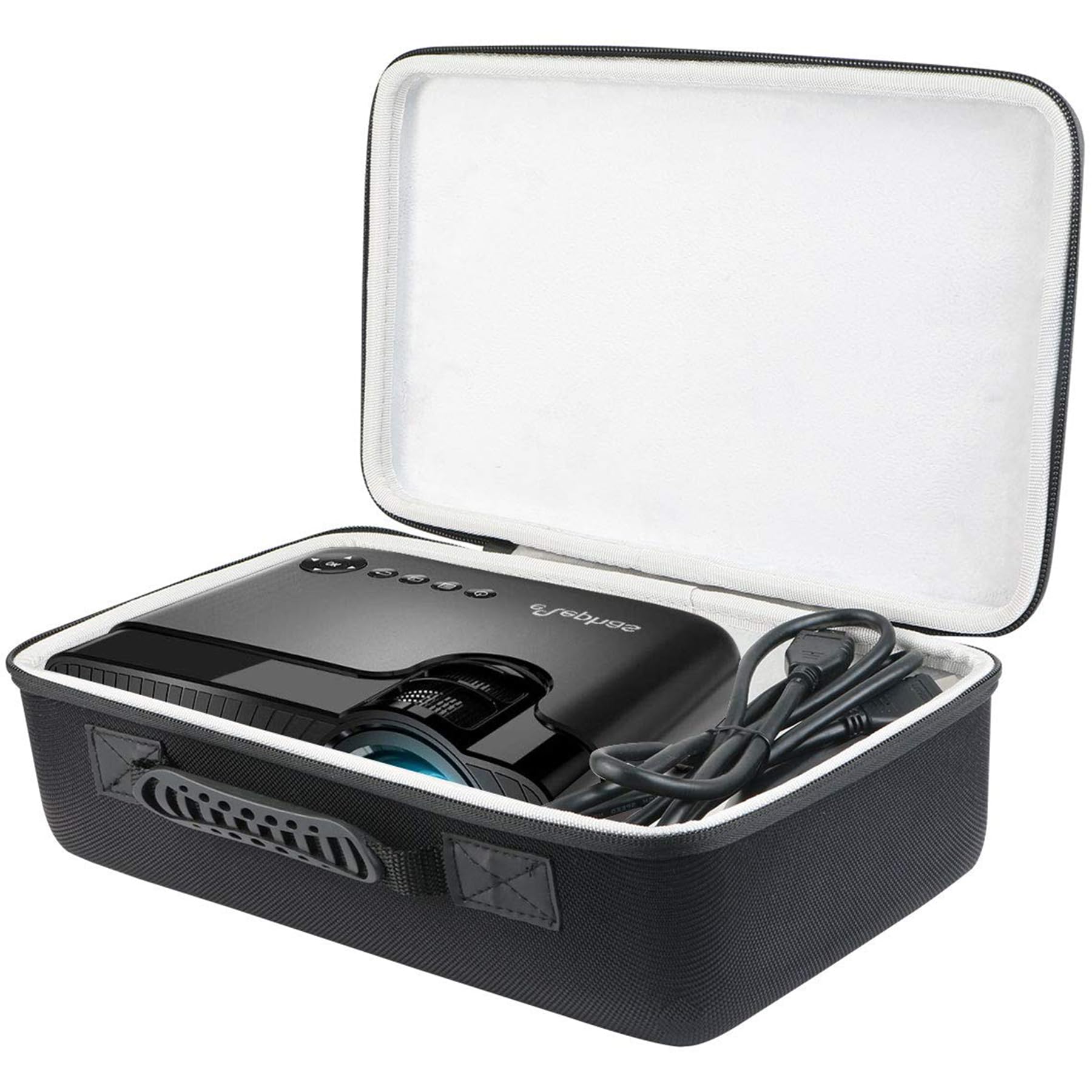 Khanka Portatile Custodia da Viaggio Borsa per ELEPHAS 1080P HD 3800 Lumen 200" Proiettore LCD (solo custodia)