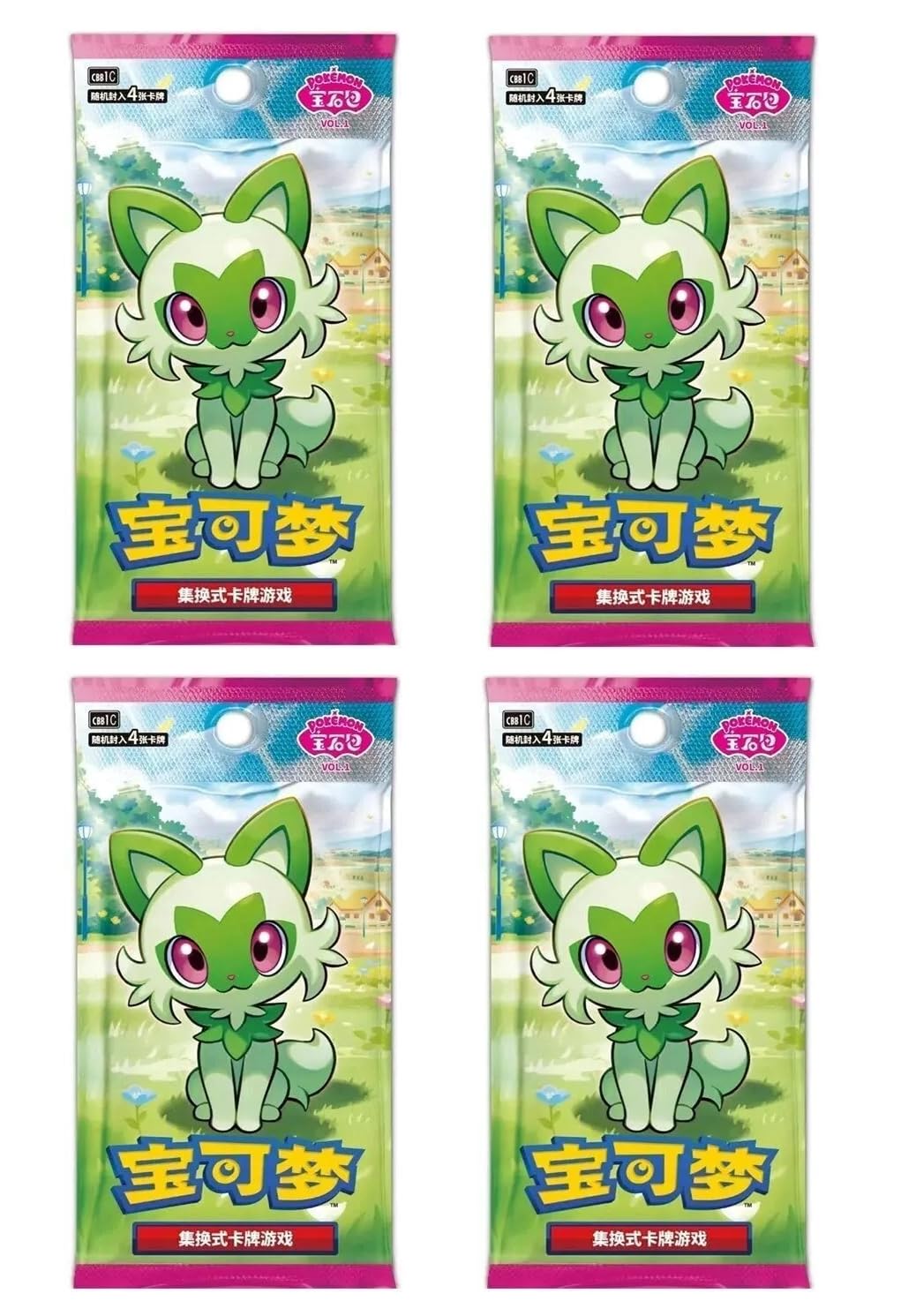 Gem Pack Vol.4 Pokémon Chinois (CBB4C) - Édition Nouvel An 2026 Gem Pack Vol.4 Pokémon Chinois (CBB4C) - Édition Nouvel An 2026