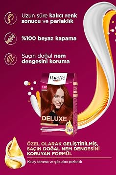 Deluxe Yoğun Renkler 7-887 Ateş Kızılı
