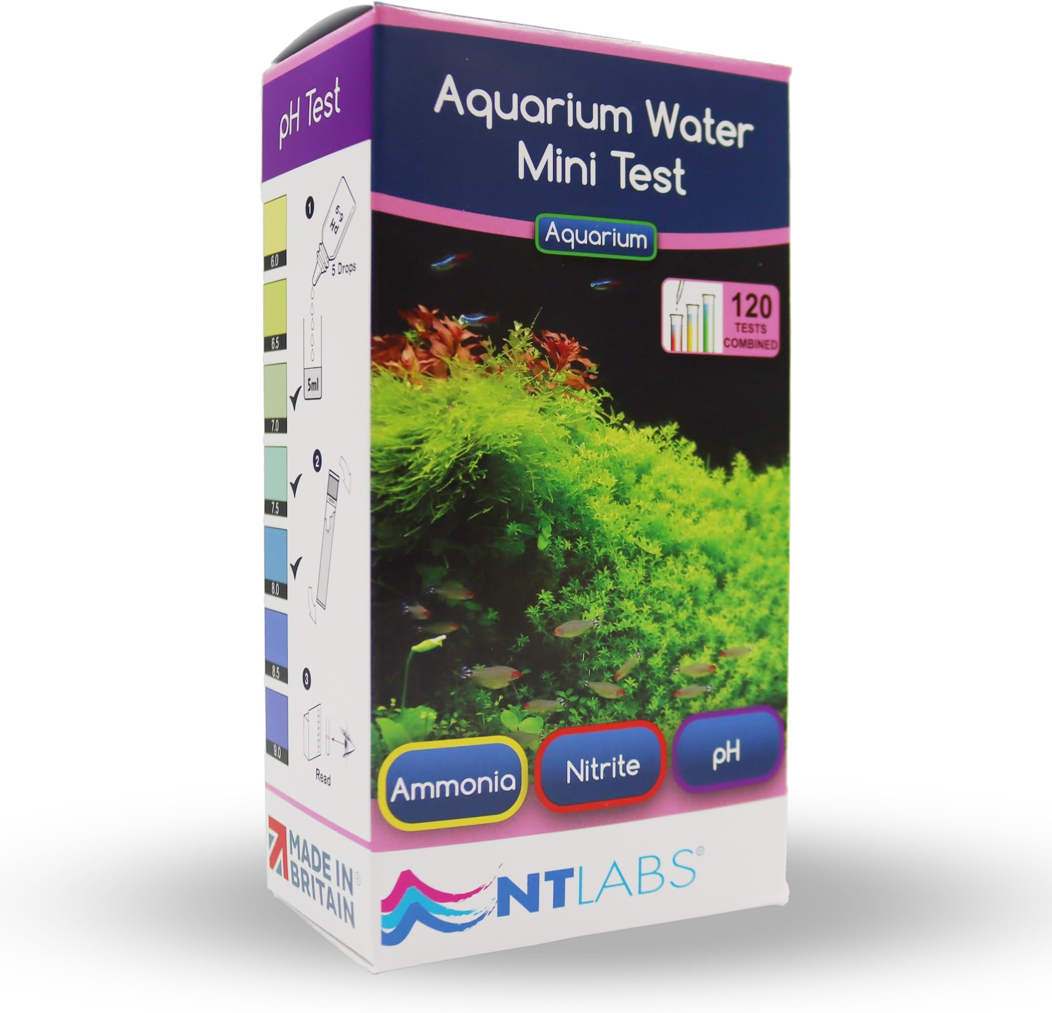 Aquarium Water Test Strips Interpet Easy Complete - 6 In 1 Kit For ...