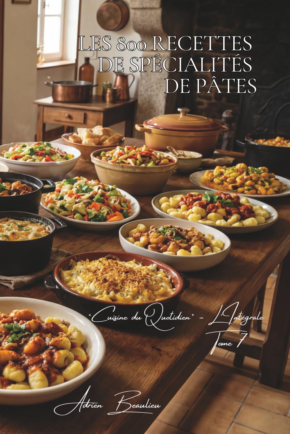Les 800 Recettes de Spécialités de Pâtes: Timbales, Gratins Inédits & Créations — les pâtes autrement (Une Encyclopédie Culinaire — Série 6 — La Cuisine Française du Quotidien — L'Intégrale)