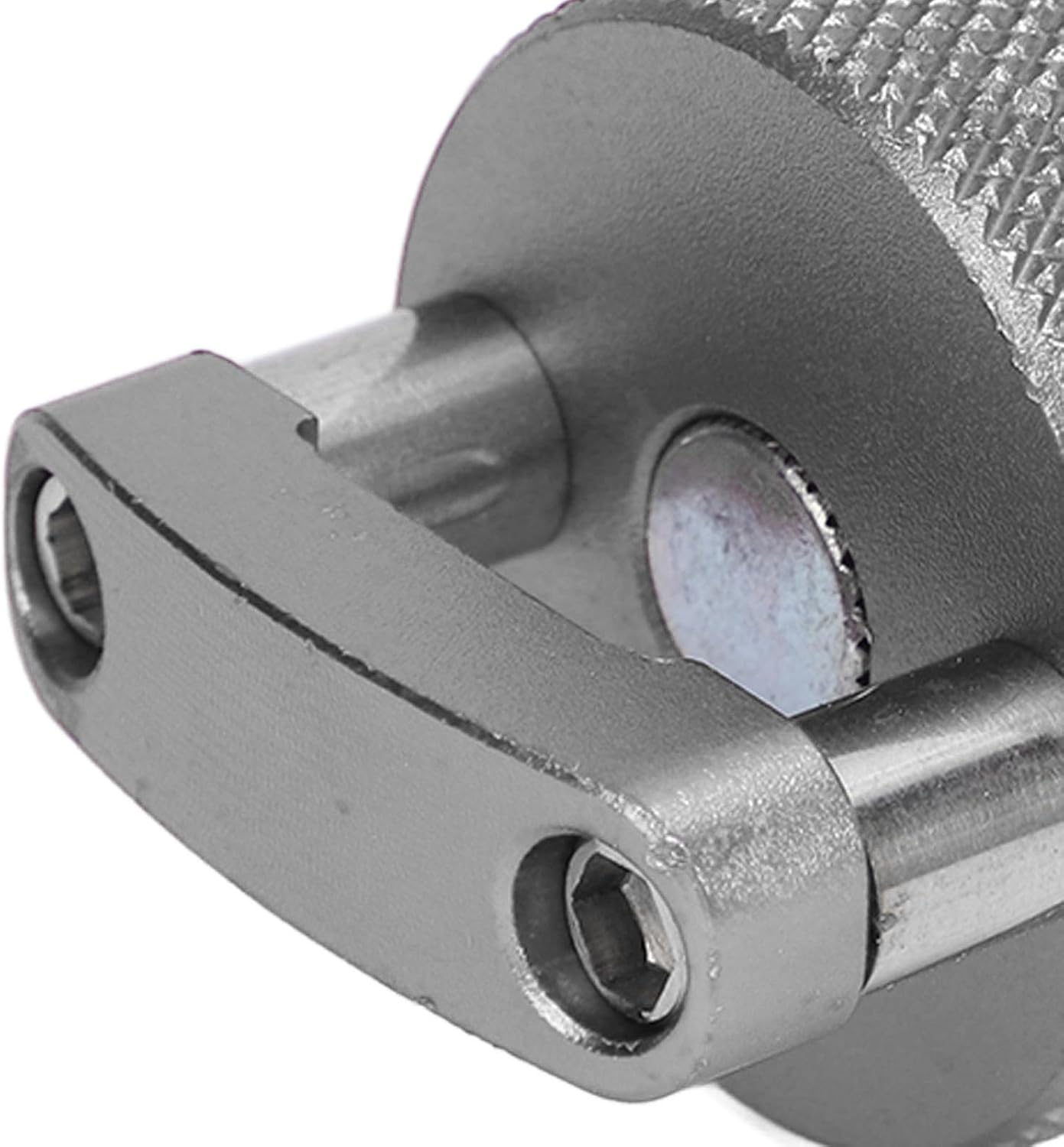 PerGar Hard Top Quick Removal Fastener Thumb Screw, Thumb Screw Steel Billet Aluminum M8 1.25 Thread Integrated D Ring for Bronco 2dr 4dr(Silver)