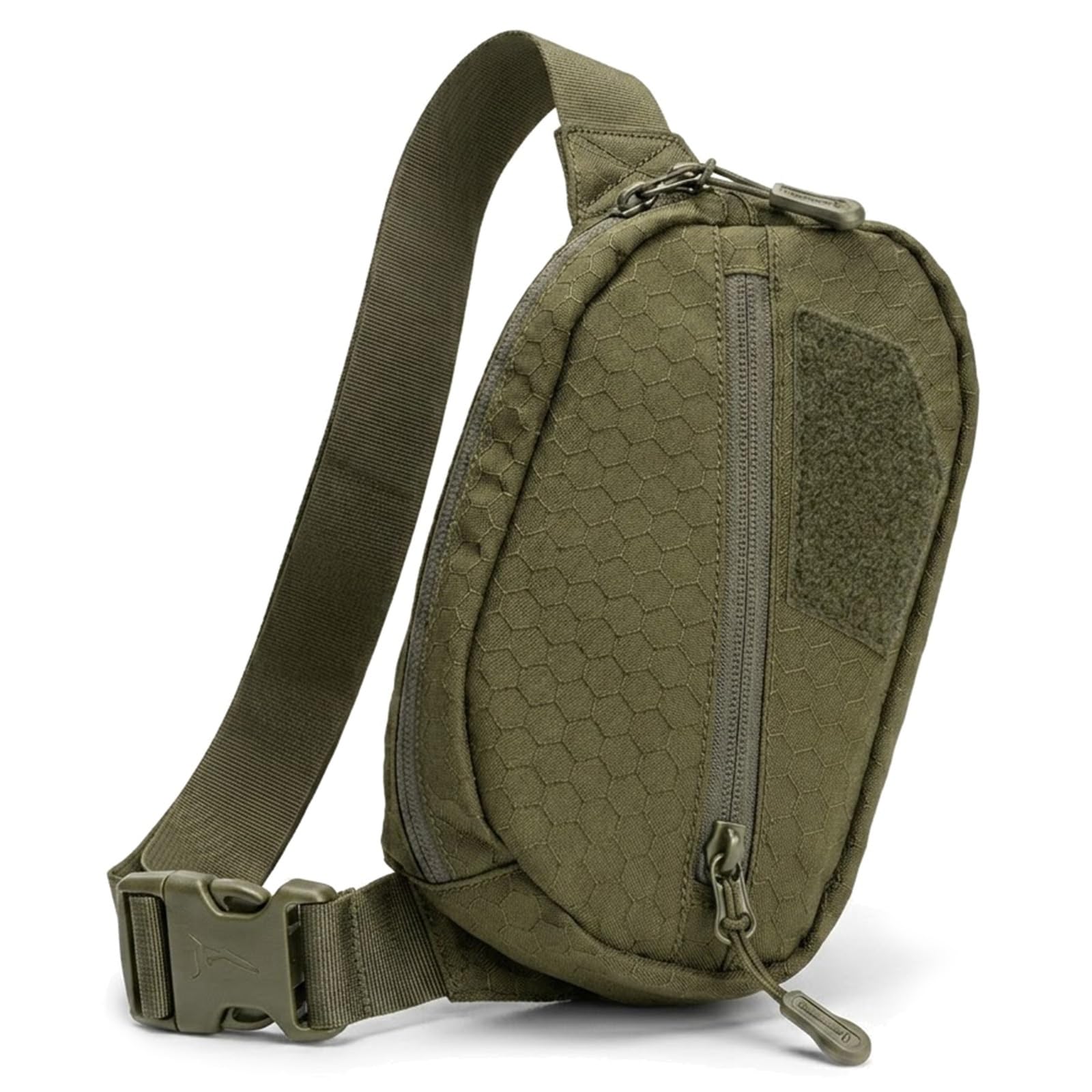 Genérico Riñonera Deportiva Bolso de Pecho Liberacion Rapida, Bandolera Impermeable Multiusos para Senderismo Viaje Airsoft Exterior