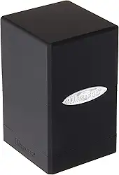Ultra Pro Satin Tower Deck Box | Black | 1-Pack