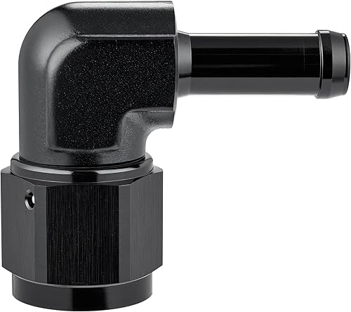 Vista 29 de EVIL ENERGY 8AN hembra a manguera de púas de 1/2 pulgada giratoria de 45 grados