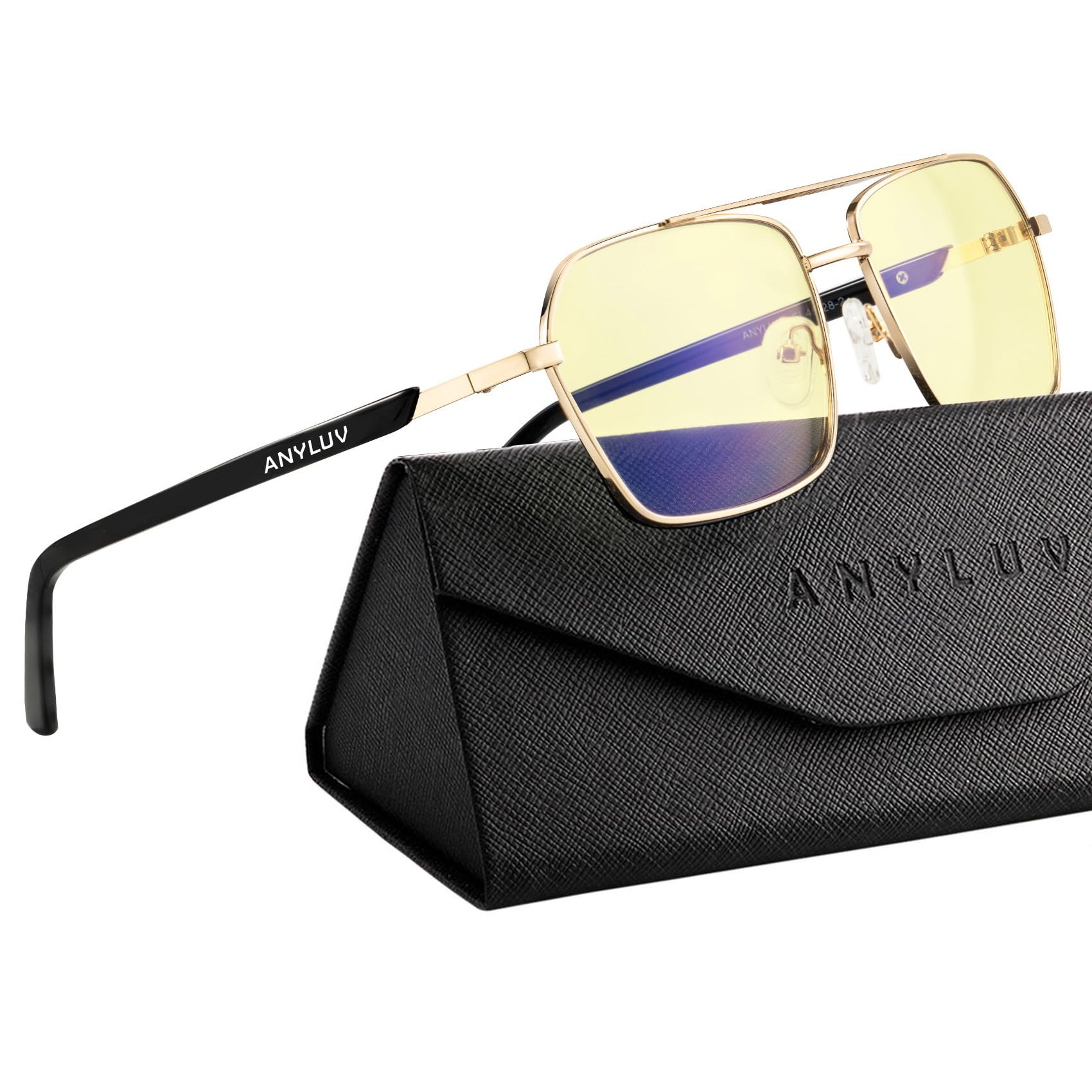 ANYLUV Blue Light Glasses Men/Women, Blue Light Blocking Glasses, Computer Screen Blocker Eyes Protection Glasses