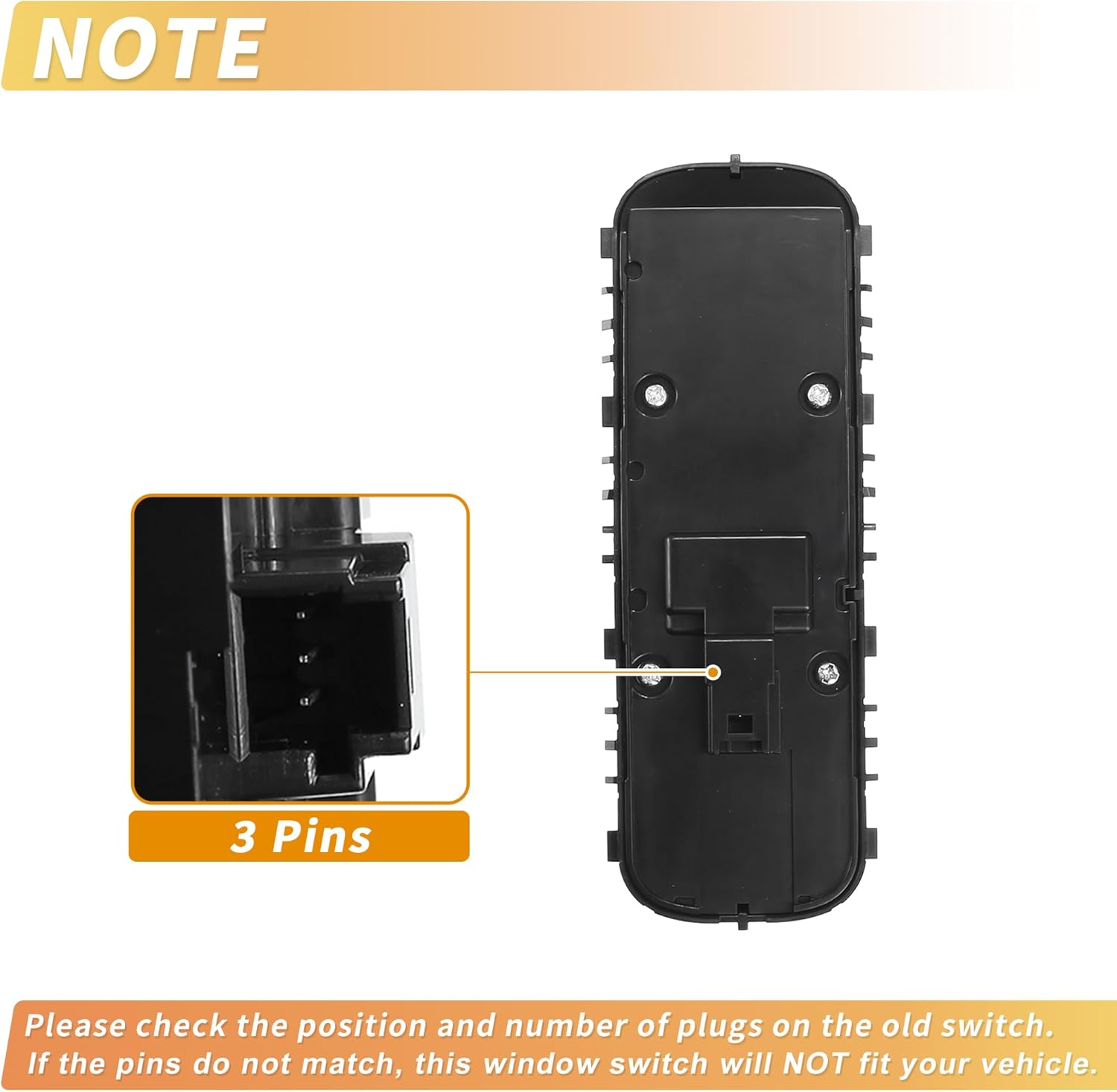 X AUTOHAUX Front Left Driver Side Power Window Switch for Mercedes-Benz GLE 350 GLE 450 Window Control Switch for Mercedes-Benz GLS 580