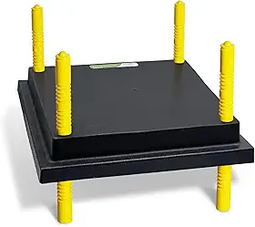 Eggluuz Chocadeira de pintinho, aquecedor de chocadeira de 30,5 x 30,5 cm para pintinhos com alturas ajustáveis