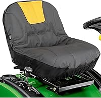 Vista 1 de Funda de asiento para cortacésped, resistente al agua, 600D, Oxford, con acolchado y bolsillos traseros, se adapta a Husqvarna Cub Cadet sin