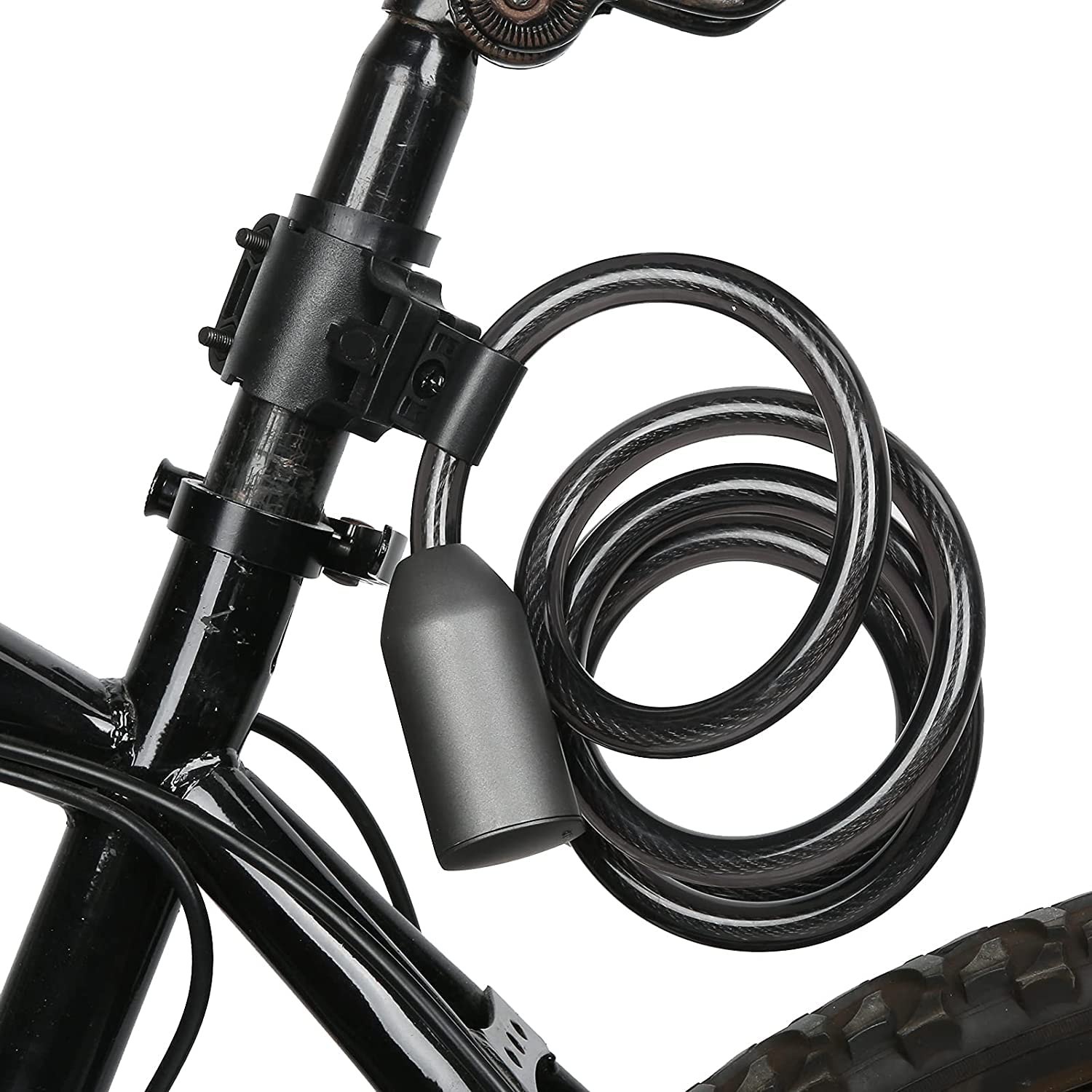 Bloqueo combinado, candado combinado, bloqueo de equipaje, candado de seguridad, bloqueo de Bluetooth, bloqueo de cable USB Carga por motocicleta