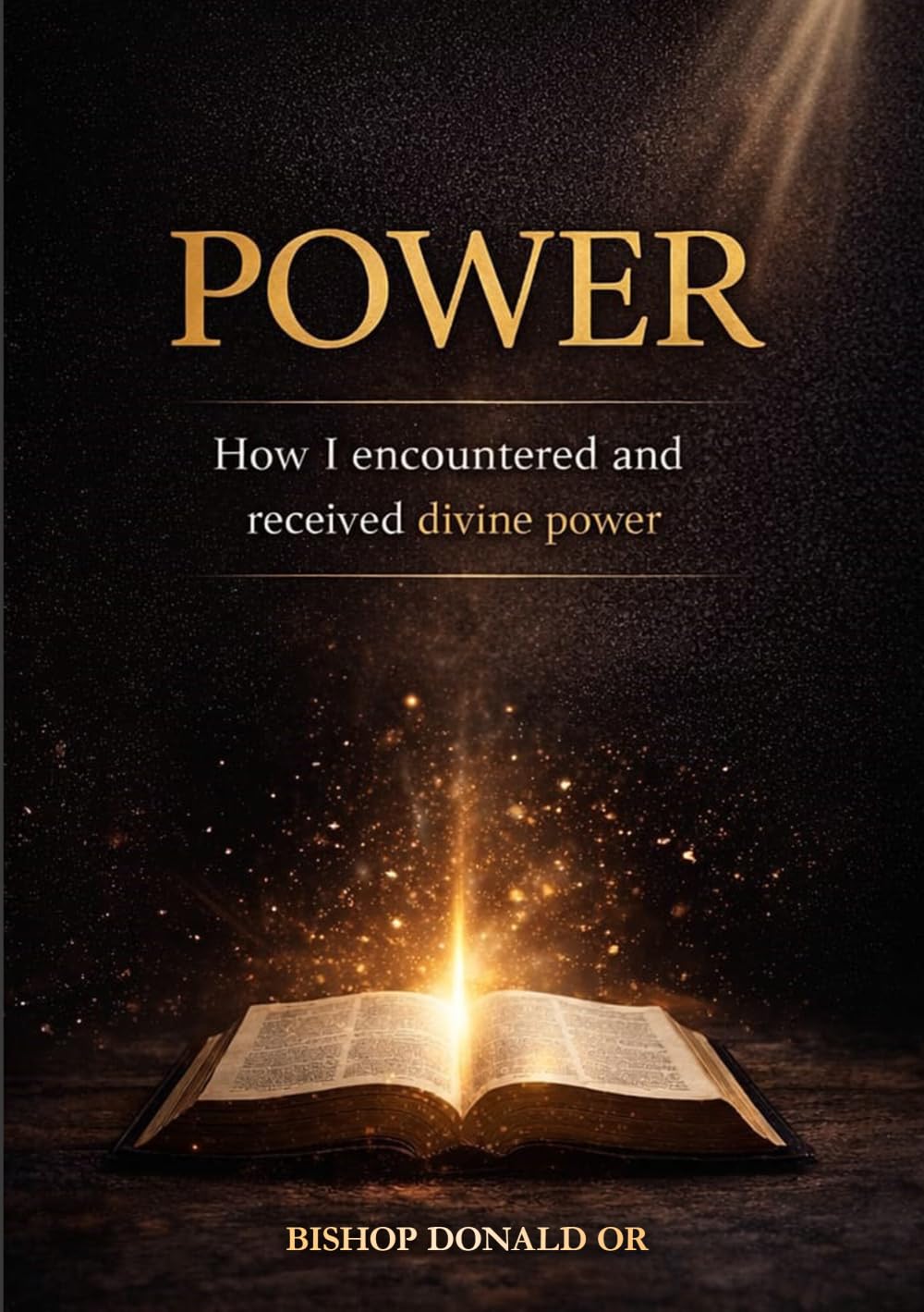 POWER: HOW I ENCOUNTERED AND RECEIVED THE DIVINE POWER