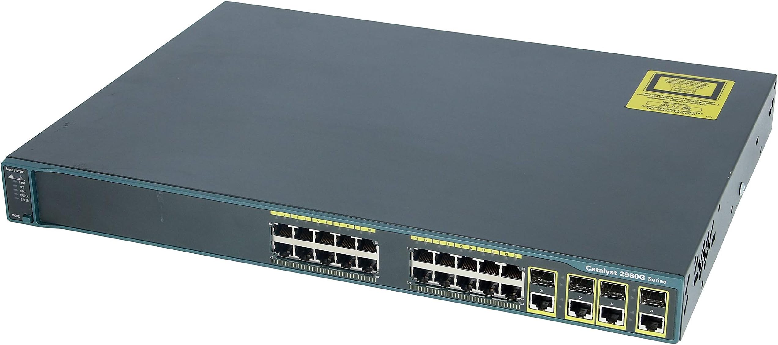 Cisco WS-C2960+24TC-L Systems Catalyst 2960 Plus 24 Port LAN Switch