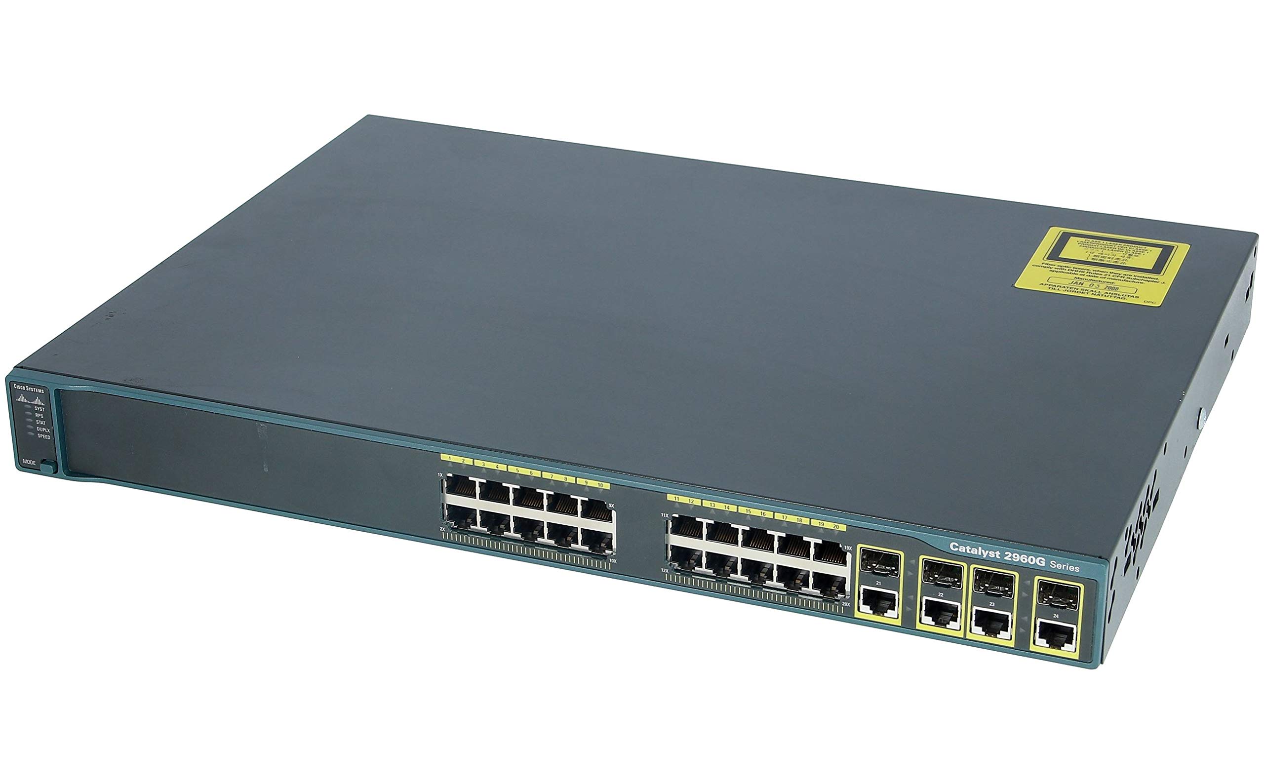 Cisco WS-C2960+24TC-L Systems Catalyst 2960 Plus 24 Port LAN Switch