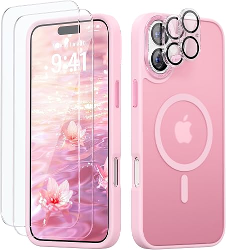 beuxece Magnetic for iPhone 16 Case [Compatible with Magsafe] [Military Grade Dr