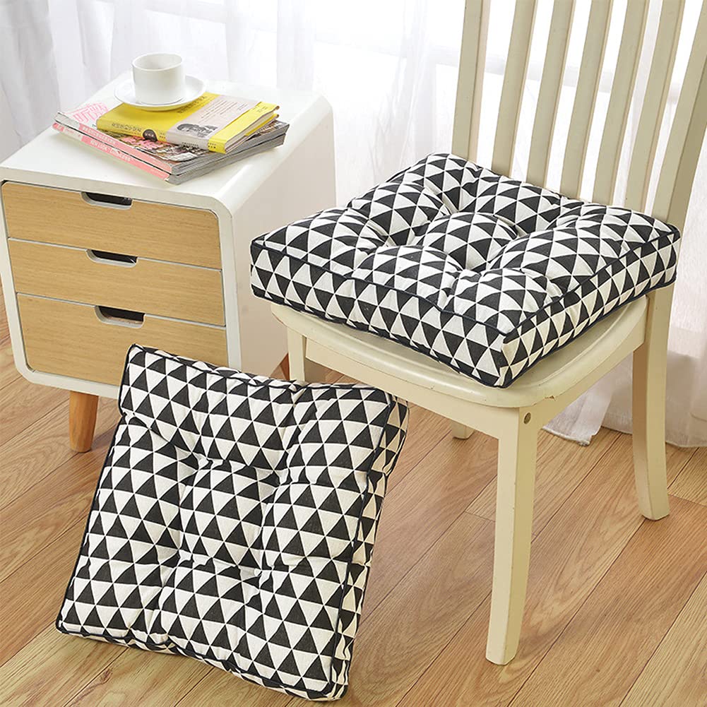 Cojines de asiento para aumentar la altura de las sillas de comedor gastadas