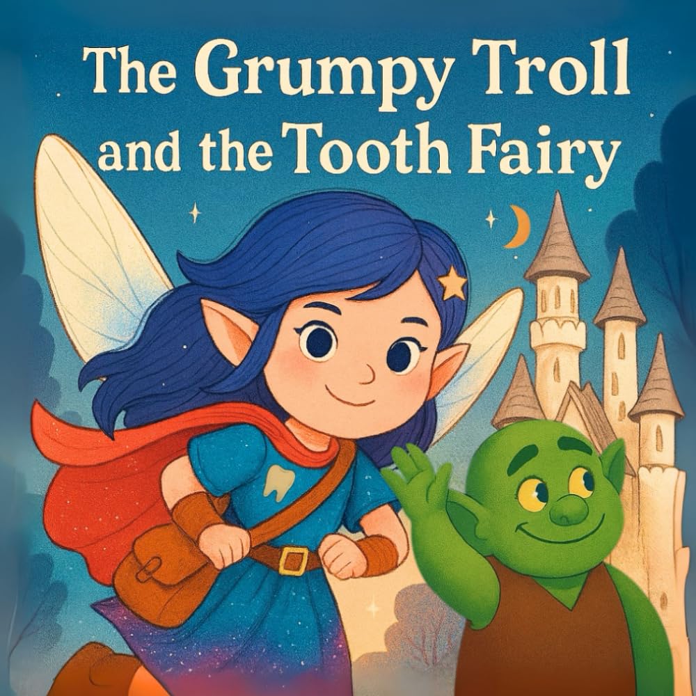 The Grumpy Troll and the Tooth Fairy: A heartwarming children's book about a grumpy troll, a brave tooth fairy, magical adventures, lost baby teeth, ... for toddlers, preschoolers, and early readers
