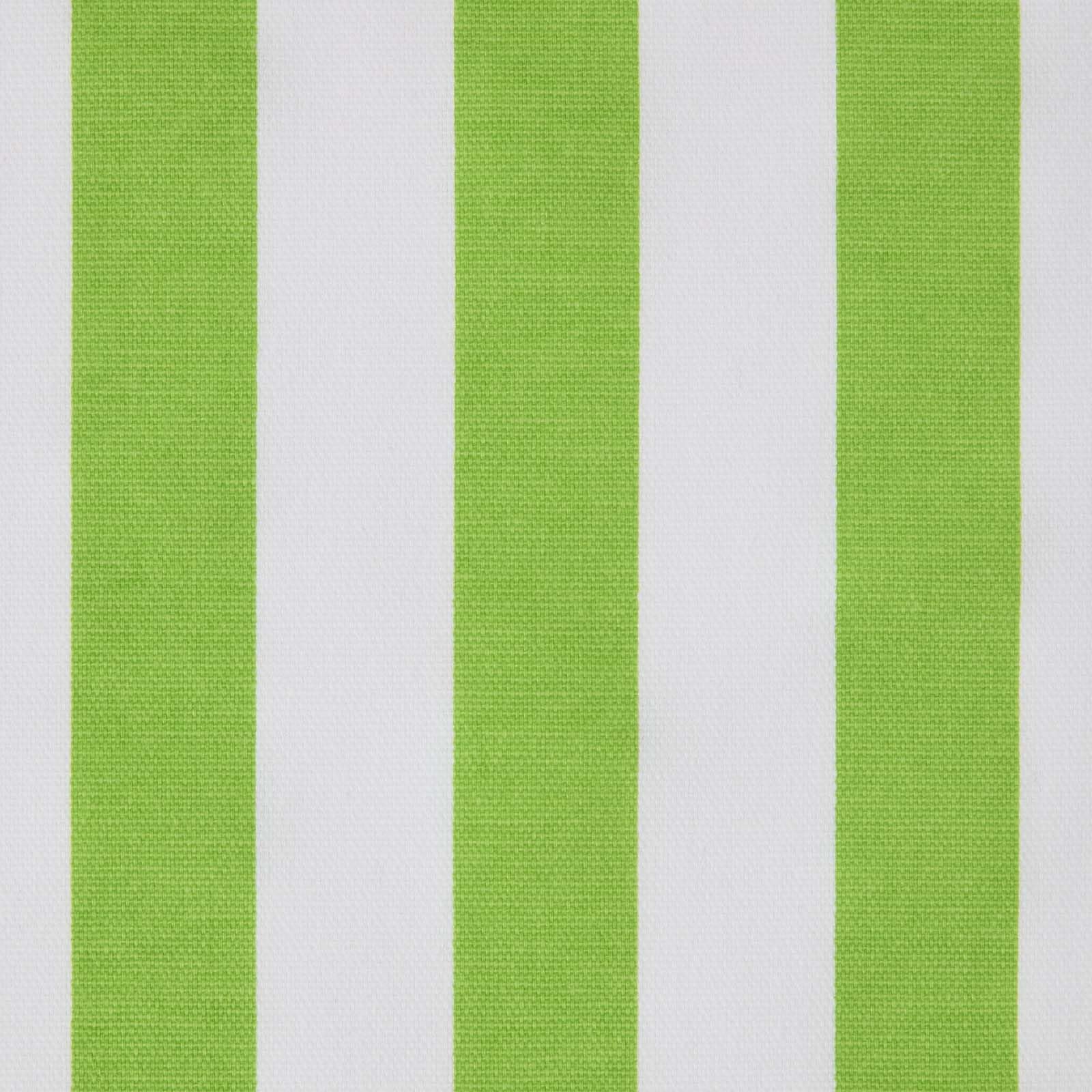 Homescapes (Green) Pure Cotton Thick Stripe Fabric 150 Cm Wide Green