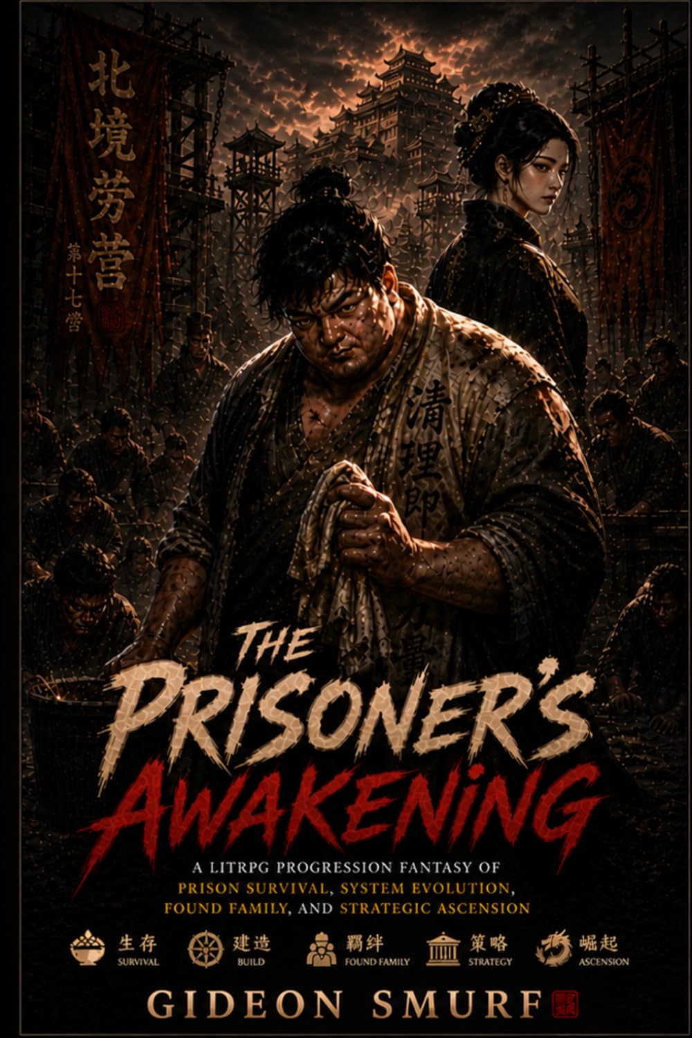 The Prisoner's Awakening: A LitRPG Progression Fantasy of Prison Survival, System Evolution, Found Family, Political Intrigue, and Strategic Kingdom Building (The Grime Strategist Series)