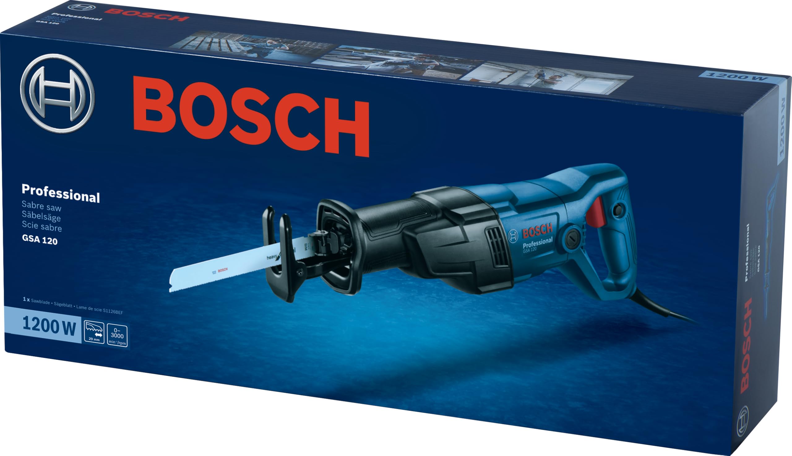 Bosch Sierra sable GSA 120 / 06016B1020/ 1200W