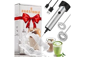 KURSINNA Milk Frother Handheld with 3 Speed