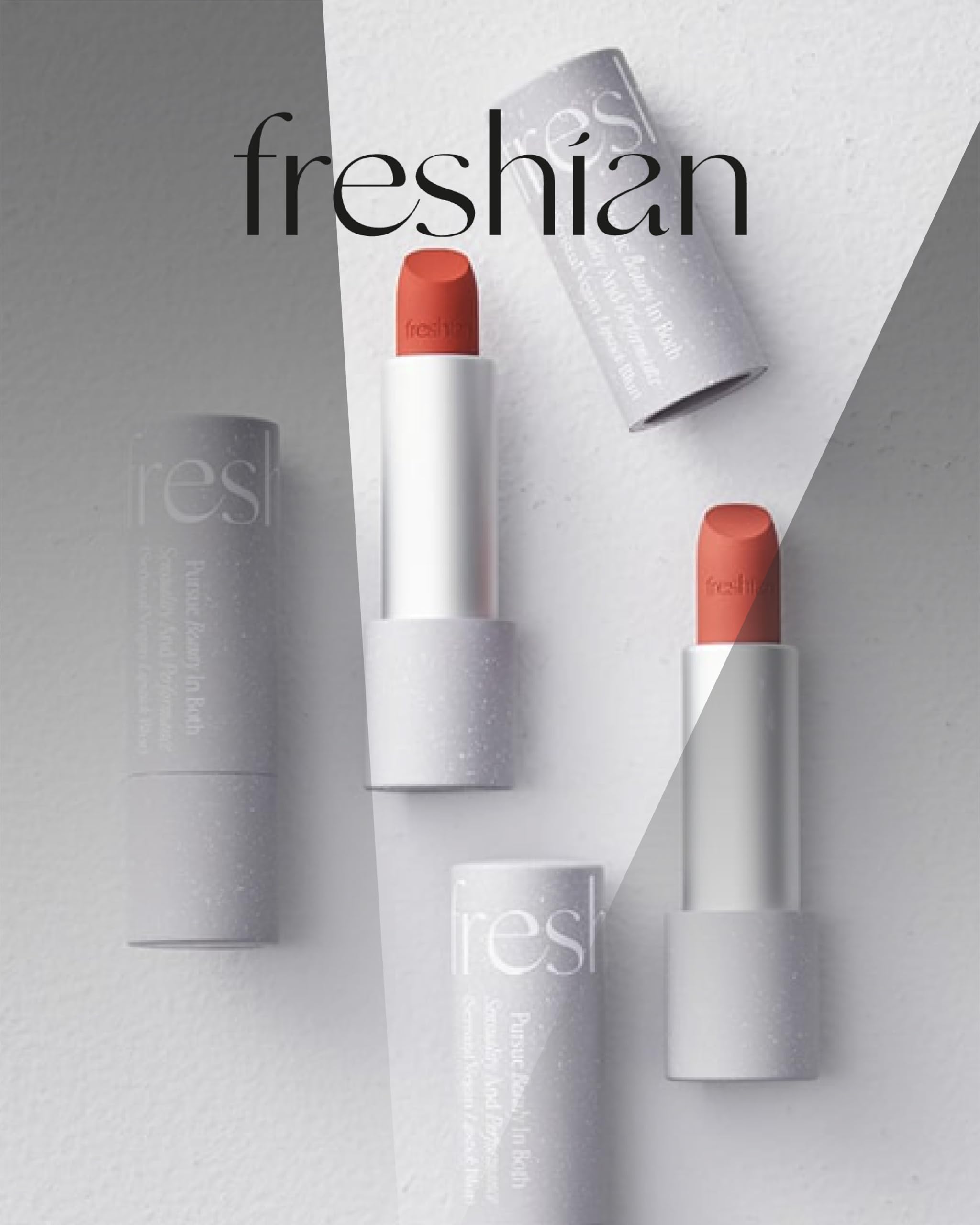 Freshian Sensual Blur Vegan Lipstick (07 Touch, 9.07 g): fórmula de larga duración, lápiz labial mate claro, maquillaje coreano, manteca de karité, vegano. 07 Touch, 1 pieza (1 unidad)