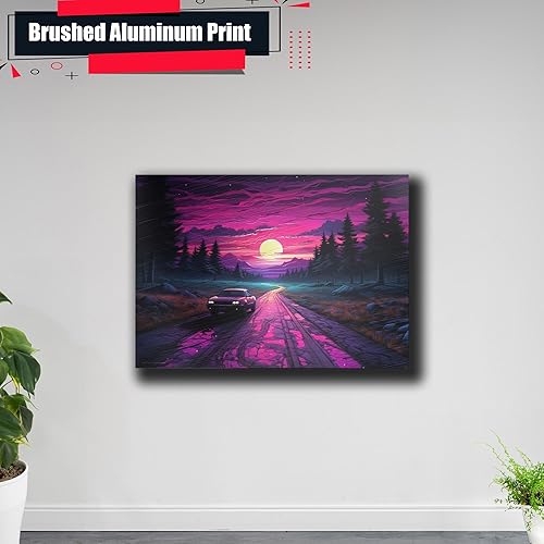 Miniatura 5 de Unique Synthwave Style Retro Art, 80s style art, framed poster print, guest room art, cool living room art, Home Decoration, poster Prints