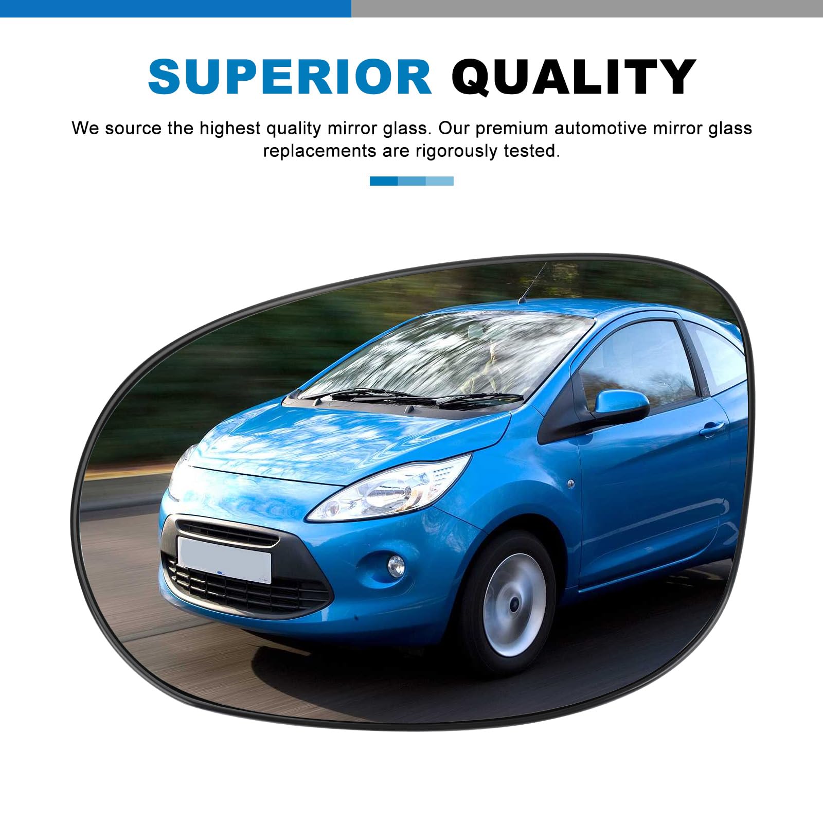 Vetro Specchietto Retrovisore Specchietto Retrovisore Riscaldato Specchio Grandangolare In Vetro Per F 150 Per F150 2019 2020 2015 2016 2017 2018 FL3Z-17K707-A FL3Z-17K707-B Vetro Specchio Laterale(Le
